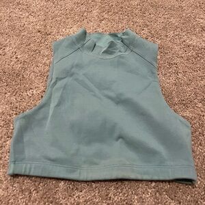 Sleeveless Blue Women's Top